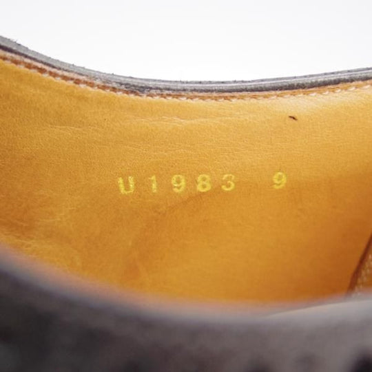 美品★ユニオンインペリアル SIZE 9【定価￥39,600-★フルブローグ/U1983】カーフ/黒/メンズ/Union Imperial★h774