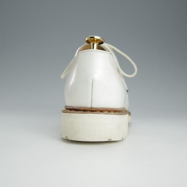 極上★パラブーツ SIZE 6【モデル定価￥71,500-★シャンボード/CHAMBORD】TEXソール/カーフ/白/Uチップ/メンズ/Paraboot★h775