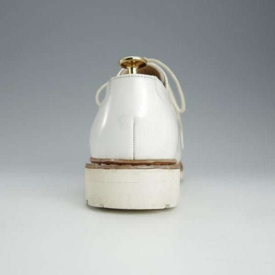 極上★パラブーツ SIZE 6【モデル定価￥71,500-★シャンボード/CHAMBORD】TEXソール/カーフ/白/Uチップ/メンズ/Paraboot★h775