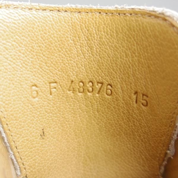 極上★パラブーツ SIZE 6【モデル定価￥71,500-★シャンボード/CHAMBORD】TEXソール/カーフ/白/Uチップ/メンズ/Paraboot★h775