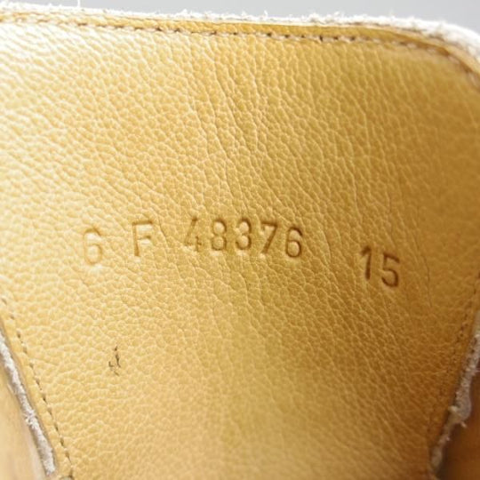 極上★パラブーツ SIZE 6【モデル定価￥71,500-★シャンボード/CHAMBORD】TEXソール/カーフ/白/Uチップ/メンズ/Paraboot★h775