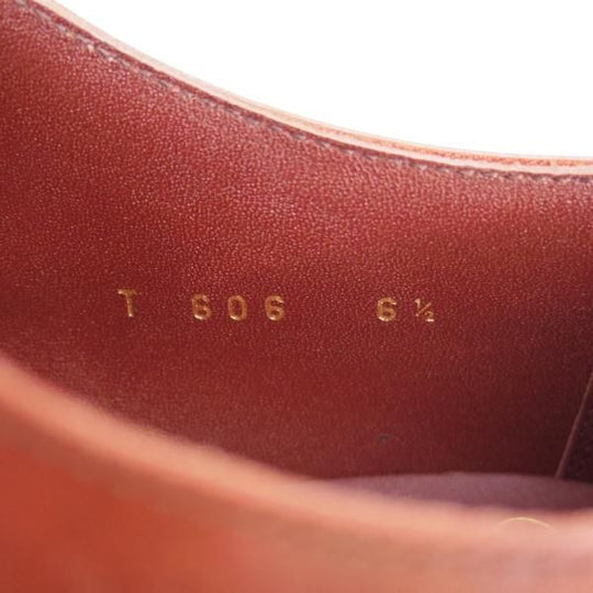 極美品★トレーディングポスト SIZE 6.5【定価￥51,700-★ダイナイトソール仕様/T606/撥水】ダブルモンク/茶/ユニオンロイヤル製★h777