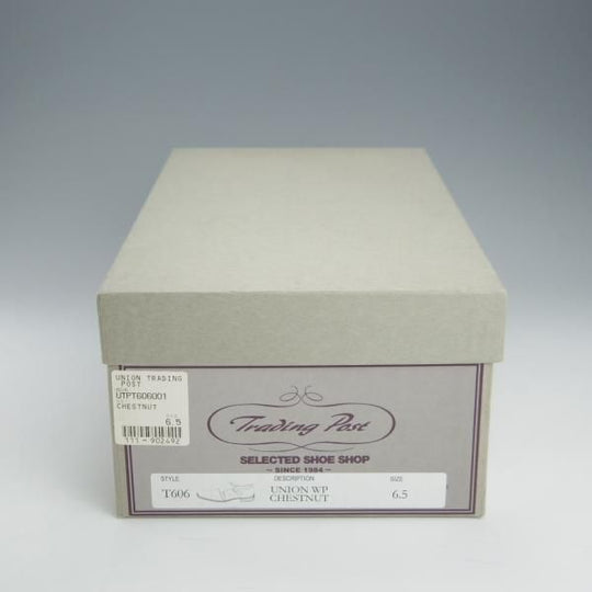 極美品★トレーディングポスト SIZE 6.5【定価￥51,700-★ダイナイトソール仕様/T606/撥水】ダブルモンク/茶/ユニオンロイヤル製★h777