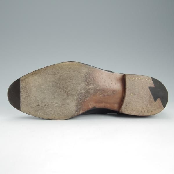 極上★トリッカーズ SIZE 7.5【現行定価9.3万円程度★CAMBRIDGE/セミブローグ】9518/カーフ/黒/メンズ/Tricker's★h778