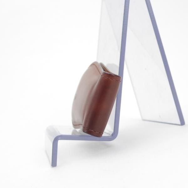 極上★ジョンロブ/JOHN LOBB【貴重★ミュージアムカーフ仕様/マネークリップ】パリジャンブラウン/茶/本革/小物/メンズ&レディース★h780