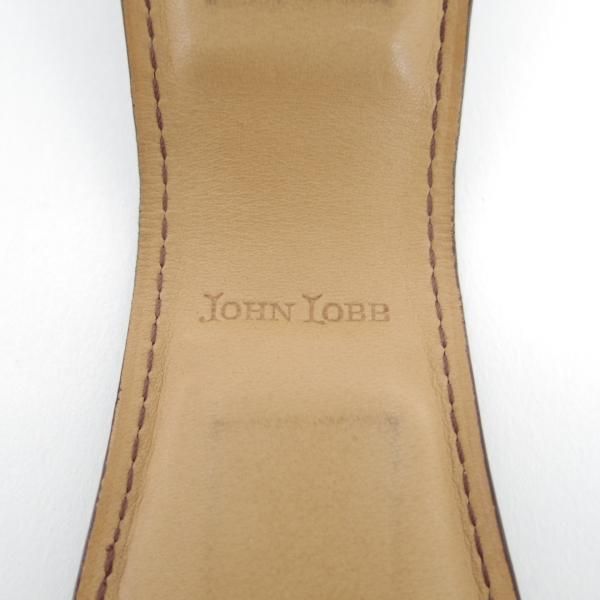 極上★ジョンロブ/JOHN LOBB【貴重★ミュージアムカーフ仕様/マネークリップ】パリジャンブラウン/茶/本革/小物/メンズ&レディース★h780