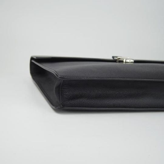極上★ダンヒル/dunhill【定価15万円程度★カドガン/Cadogan Single Briefcase】ブリーフケース/レザー/ビジネス/バッグ/黒/革/鞄★N5793