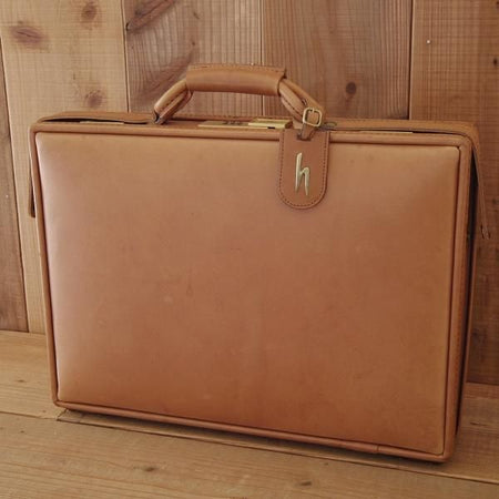 ★(米)ハートマン/hartmann luggage【定価20万円以上★アタッシュケース】ベルティングレザー/メンズ/ビジネス/バッグ/薄茶/鞄★N5797