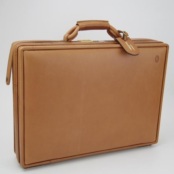 ★(米)ハートマン/hartmann luggage【定価20万円以上★アタッシュケース】ベルティングレザー/メンズ/ビジネス/バッグ/薄茶/鞄★N5797