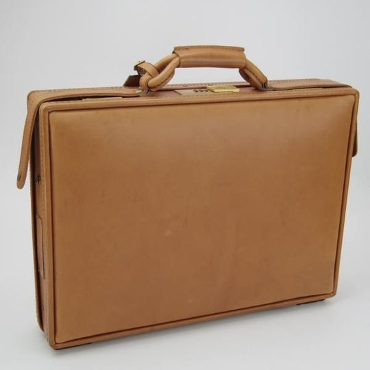 ★(米)ハートマン/hartmann luggage【定価20万円以上★アタッシュケース】ベルティングレザー/メンズ/ビジネス/バッグ/薄茶/鞄★N5797