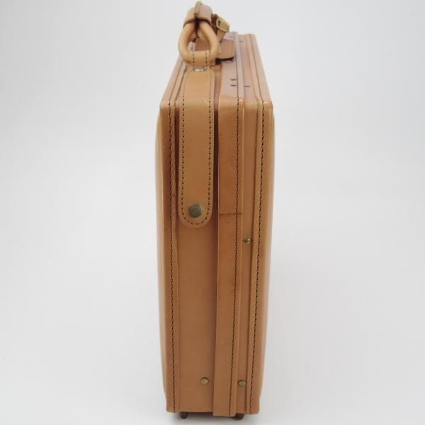 ★(米)ハートマン/hartmann luggage【定価20万円以上★アタッシュケース】ベルティングレザー/メンズ/ビジネス/バッグ/薄茶/鞄★N5797