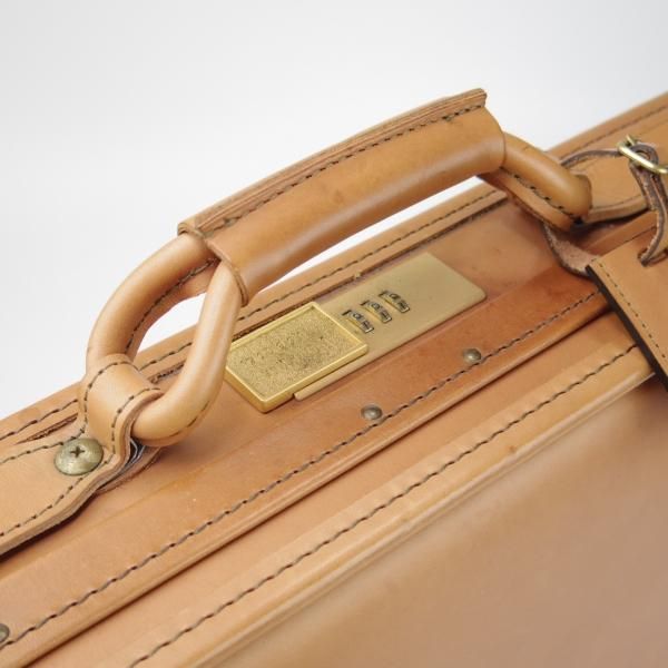 ★(米)ハートマン/hartmann luggage【定価20万円以上★アタッシュケース】ベルティングレザー/メンズ/ビジネス/バッグ/薄茶/鞄★N5797
