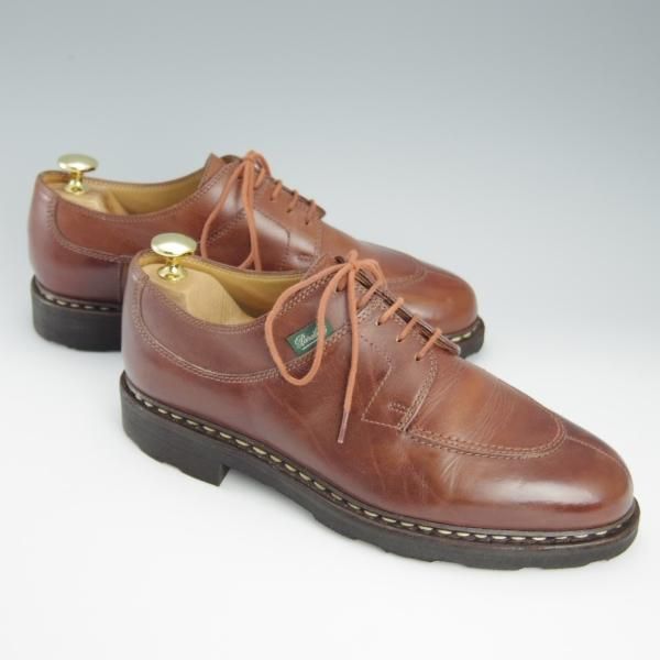 極上★パラブーツ SIZE 5【定価￥71,500-★アヴィニョン/AVIGNON】グリフソール/リスレザー/Uチップ/MARRON/マロン/Paraboot★h781