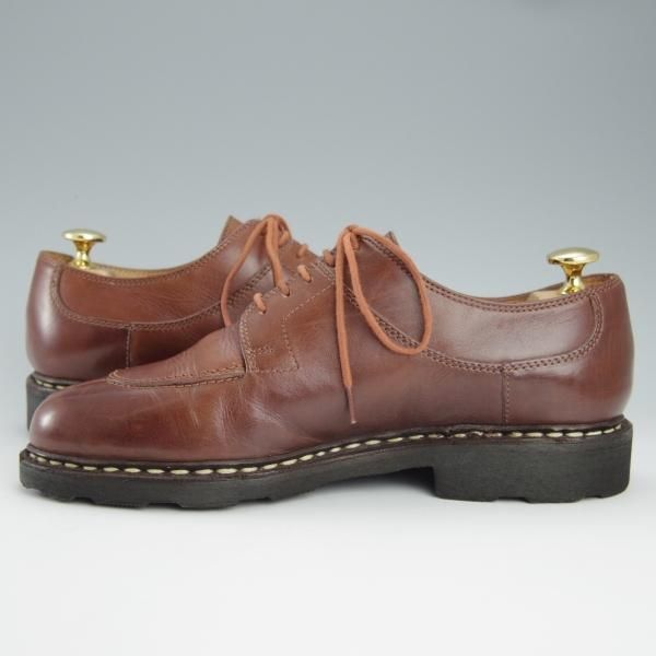 極上★パラブーツ SIZE 5【定価￥71,500-★アヴィニョン/AVIGNON】グリフソール/リスレザー/Uチップ/MARRON/マロン/Paraboot★h781