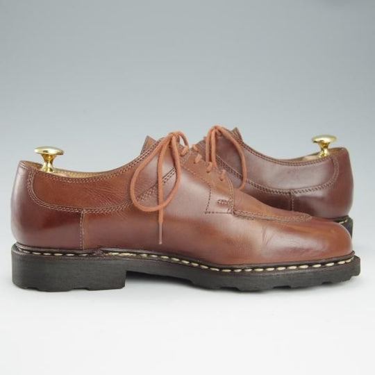 極上★パラブーツ SIZE 5【定価￥71,500-★アヴィニョン/AVIGNON】グリフソール/リスレザー/Uチップ/MARRON/マロン/Paraboot★h781