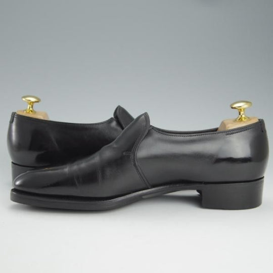 美品★ジョンロブ 5D【定価20万円以上★プレステージライン/EDWARD/7000ラスト】センターエラスティック/カーフ/黒/メンズ/JOHN LOBB★h784