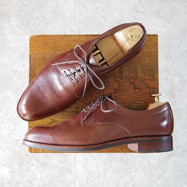 極美品★(スペイン製)CARMINA/カルミナ SIZE 7.5【トレーディングポスト別注★プレーントゥ/919】ROBERTラスト/赤茶/Trading Post★h785