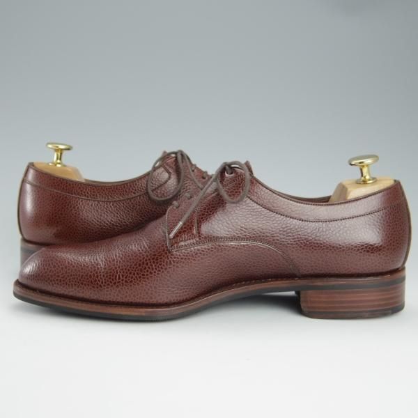 極美品★(スペイン製)CARMINA/カルミナ SIZE 7.5【トレーディングポスト別注★プレーントゥ/919】ROBERTラスト/赤茶/Trading Post★h785