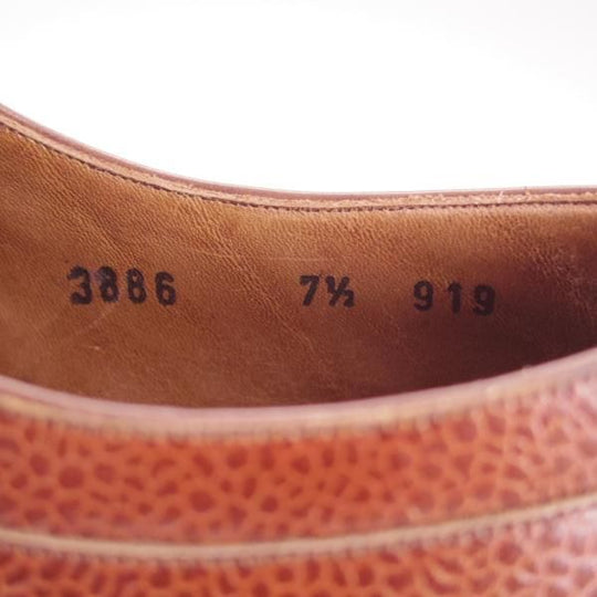 極美品★(スペイン製)CARMINA/カルミナ SIZE 7.5【トレーディングポスト別注★プレーントゥ/919】ROBERTラスト/赤茶/Trading Post★h785