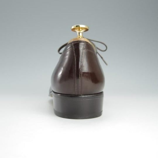 未使用★(伊)アルティオリ SIZE 7【定価15万円以上★パンチドキャップトゥ/濃茶】カーフ/メンズ/ARTIOLI★h790