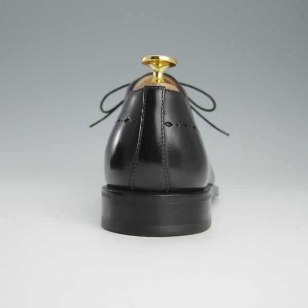 極美品★(伊)タニノクリスチー SIZE 5.5【定価15万円以上★黒〜パープル系パティーヌ/134581】オックスフォードシューズ/TANINO CRISCI★h791