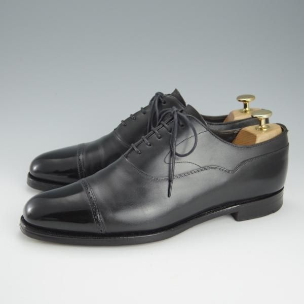 ★(英)グレンソン 8D【最上級★マスターピース/パンチドキャップトゥ/31997】カーフ/黒/メンズ/GRENSON★h796