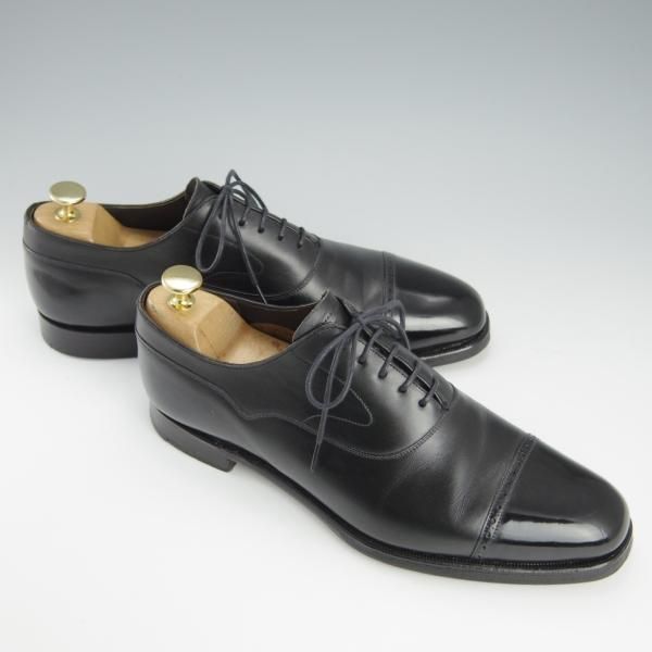 grenson グレンソン パンチドキャップトゥ ブラック 2001年製 8F grenson グレンソン パンチドキャップトゥ ブラック 2001年製 8F