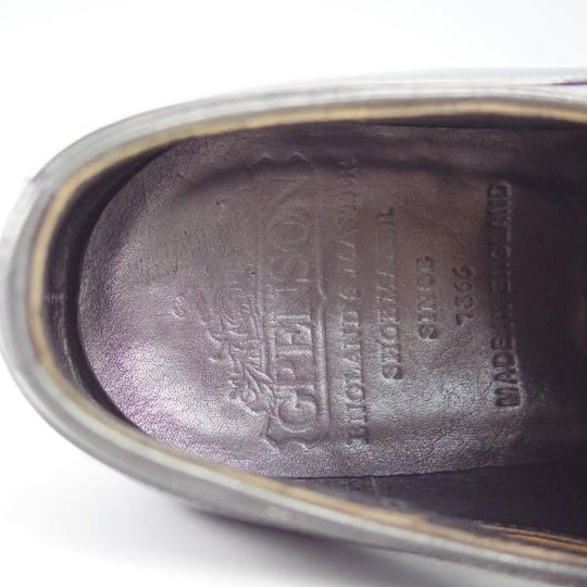 ★(英)グレンソン 8D【最上級★マスターピース/パンチドキャップトゥ/31997】カーフ/黒/メンズ/GRENSON★h796