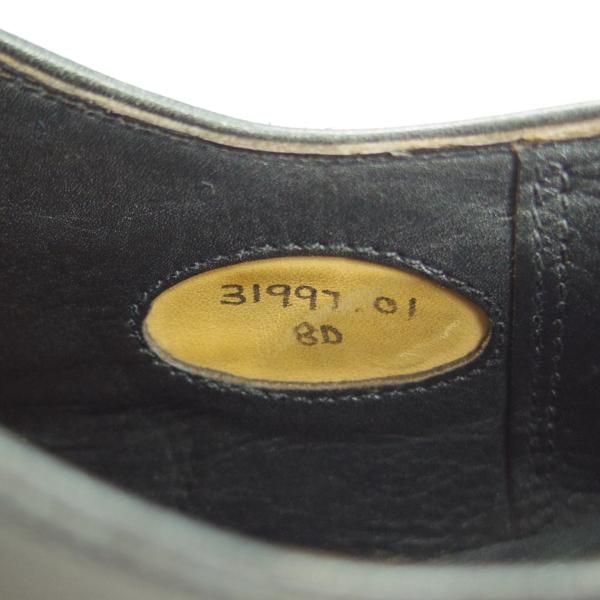 ★(英)グレンソン 8D【最上級★マスターピース/パンチドキャップトゥ/31997】カーフ/黒/メンズ/GRENSON★h796