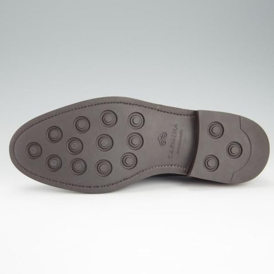 極美品★(スペイン製)CARMINA/カルミナ SIZE 6【モデル定価￥72,600-★フルブローグ/80254】OSCARラスト/カーフ/黒 /メンズ★h798