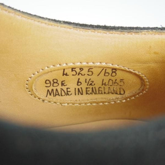 極美品★(英)アルフレッド・サージェント 6.5E【ダイナイトソール仕様★エクスクルーシブライン】プレーントゥ/Alfred Sargent★h800