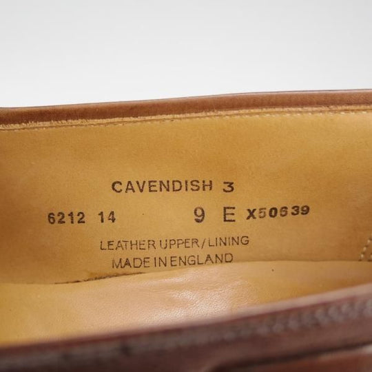 極上★クロケット&ジョーンズ 9E【定価￥86,900-★CAVENDISH 3/キャベンディッシュ3】タッセルローファー/濃茶/Crockett&Jones★h801