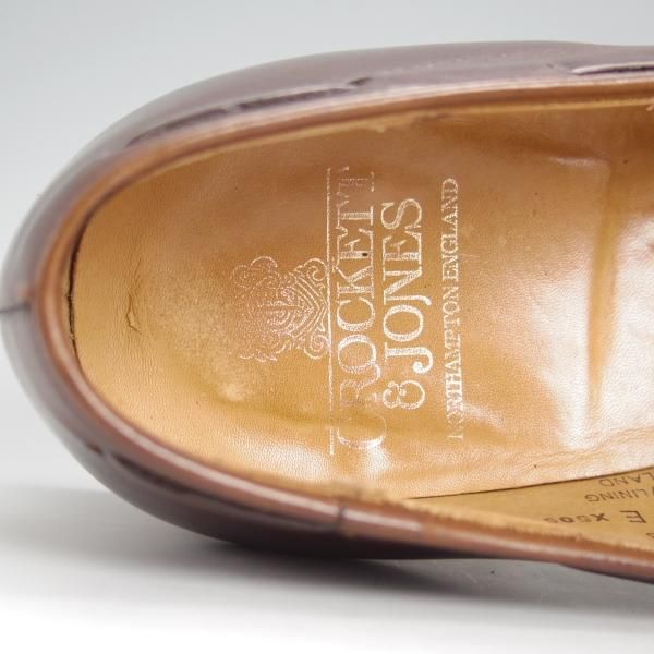 極上★クロケット&ジョーンズ 9E【定価￥86,900-★CAVENDISH 3/キャベンディッシュ3】タッセルローファー/濃茶/Crockett&Jones★h801