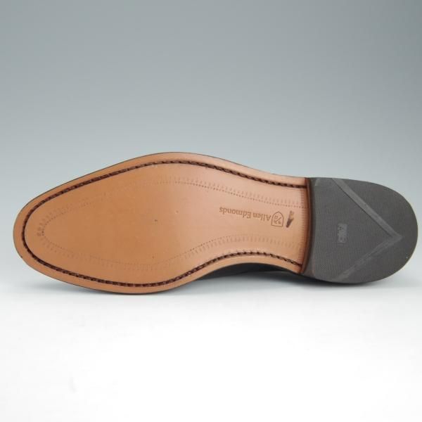 未使用★(米)アレンエドモンズ 7.5D【現行定価7.5万円程度★CARLYLE/プレーントゥ】カーフ/黒/メンズ/ALLEN EDMONDS★h804