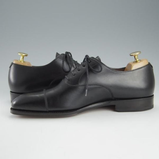 未使用★(スペイン製)CARMINA/カルミナ SIZE 6【定価￥72,600-★ストレートチップ/80386】RAINラスト/ボックスカーフ/黒/メンズ★h805