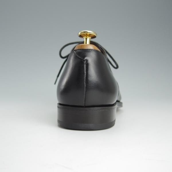 未使用★(スペイン製)CARMINA/カルミナ SIZE 6【定価￥72,600-★ストレートチップ/80386】RAINラスト/ボックスカーフ/黒/メンズ★h805