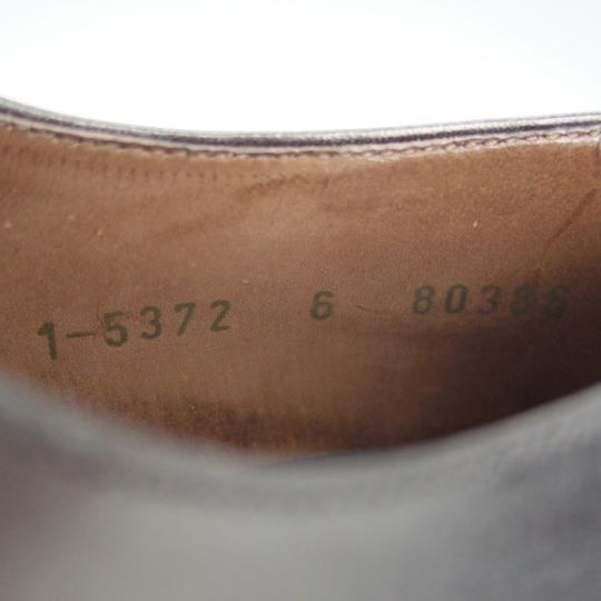 未使用★(スペイン製)CARMINA/カルミナ SIZE 6【定価￥72,600-★ストレートチップ/80386】RAINラスト/ボックスカーフ/黒/メンズ★h805