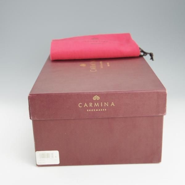 未使用★(スペイン製)CARMINA/カルミナ SIZE 6【定価￥72,600-★ストレートチップ/80386】RAINラスト/ボックスカーフ/黒/メンズ★h805