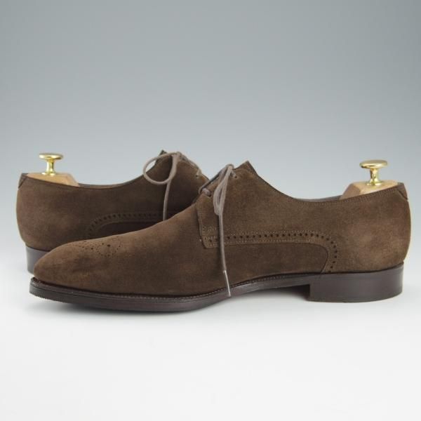 極上★ジョンロブ 8E【モデル定価￥168,000-★CHELMSFORD/2511ラスト/チェルムスフォード】スエード/濃茶/メンズ/JOHN LOBB★h806