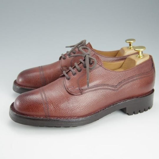 極美品★(英)チーニー 7F【定価￥81,400-★ヴェルトショーン製法/CAIRNGORM 2R/ケンゴン】ストレートチップ/赤茶/メンズ/CHEANEY★h811