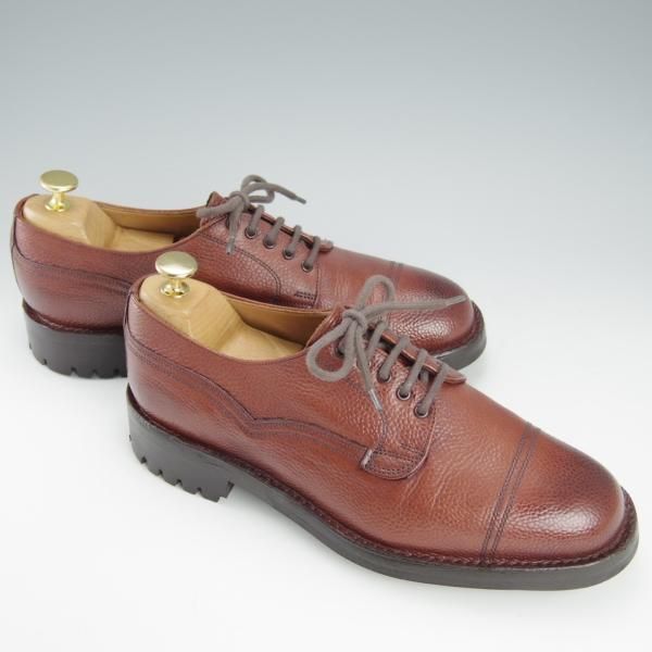 極美品★(英)チーニー 7F【定価￥81,400-★ヴェルトショーン製法/CAIRNGORM 2R/ケンゴン】ストレートチップ/赤茶/メンズ/CHEANEY★h811