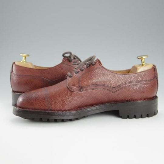 極美品★(英)チーニー 7F【定価￥81,400-★ヴェルトショーン製法/CAIRNGORM 2R/ケンゴン】ストレートチップ/赤茶/メンズ/CHEANEY★h811