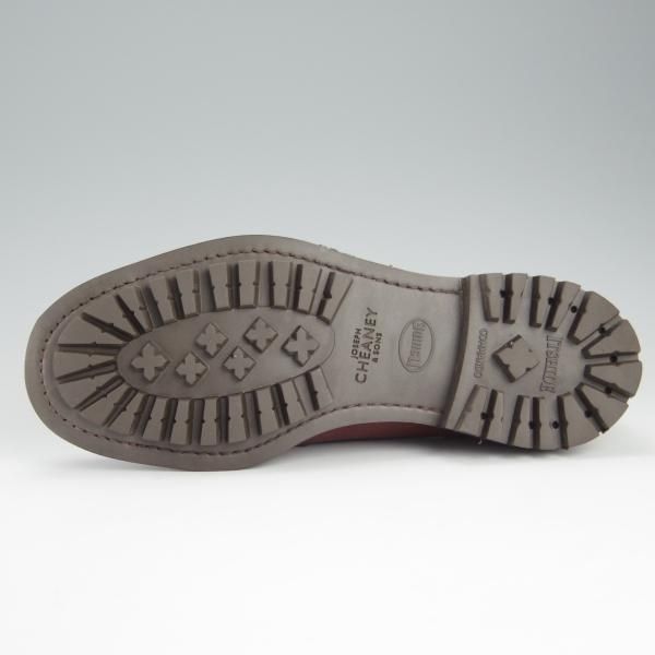 極美品★(英)チーニー 7F【定価￥81,400-★ヴェルトショーン製法/CAIRNGORM 2R/ケンゴン】ストレートチップ/赤茶/メンズ/CHEANEY★h811