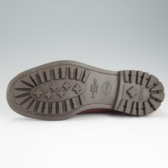極美品★(英)チーニー 7F【定価￥81,400-★ヴェルトショーン製法/CAIRNGORM 2R/ケンゴン】ストレートチップ/赤茶/メンズ/CHEANEY★h811