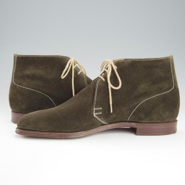 極上★クロケット&ジョーンズ 8D【定価￥72,600-★CHUKKA/チャッカ】200ラスト/スエード/チャッカブーツ/Crockett&Jones★h816