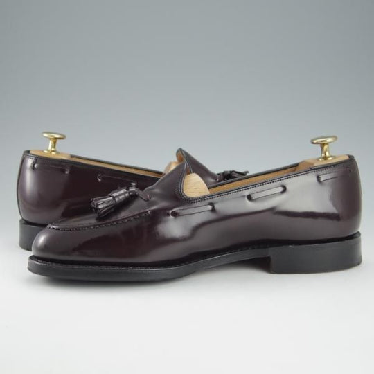 極上★チャーチ 65G/UK6.5【★KEATS 2/タッセルローファー/93ラスト】キーツ2/ポリッシュドバインダーカーフ/赤茶/メンズ/Church's★h817