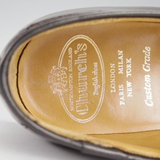 極上★チャーチ 65G/UK6.5【★KEATS 2/タッセルローファー/93ラスト】キーツ2/ポリッシュドバインダーカーフ/赤茶/メンズ/Church's★h817