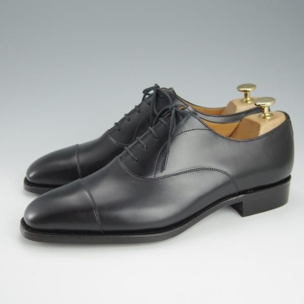 未使用★OTSUKA M-5/オーツカ 25.5EE【定価￥77,000-★完全受注生産品/純正シューツリー付き】M5-300/ストレートチップ/黒★h818