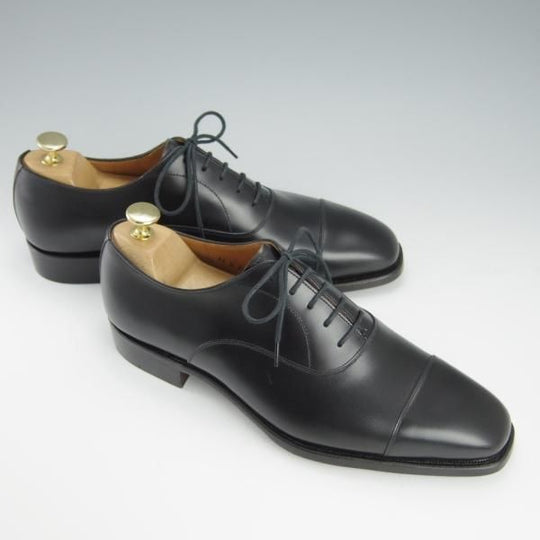 未使用★OTSUKA M-5/オーツカ 25.5EE【定価￥77,000-★完全受注生産品/純正シューツリー付き】M5-300/ストレートチップ/黒★h818