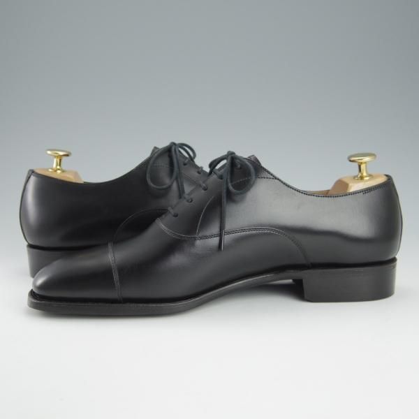 未使用★OTSUKA M-5/オーツカ 25.5EE【定価￥77,000-★完全受注生産品/純正シューツリー付き】M5-300/ストレートチップ/黒★h818